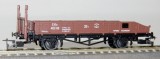 2-axle Flat car with brakeman's platform